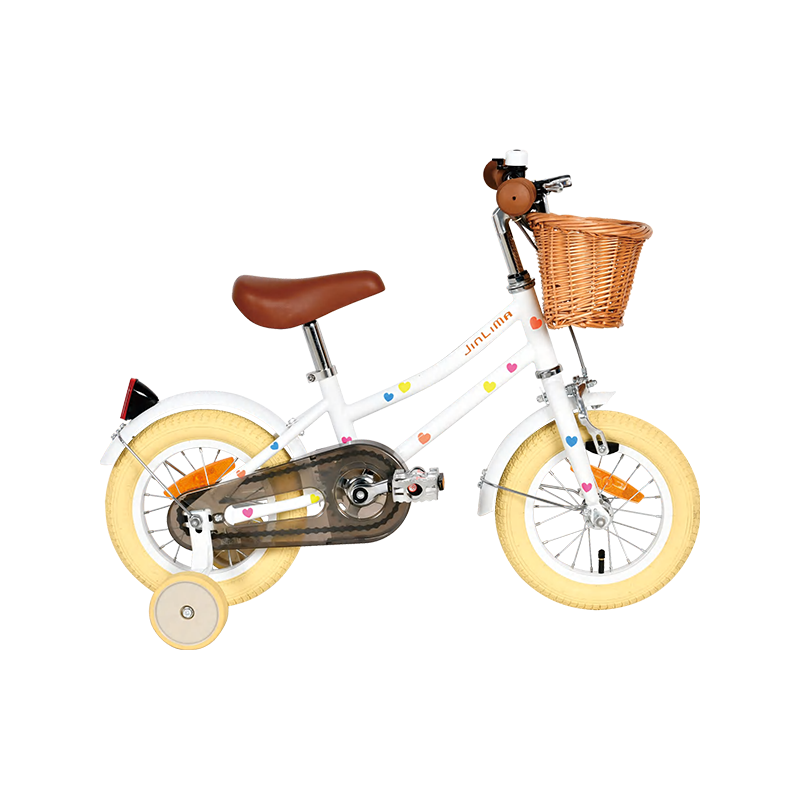 HYB-010 Compact Design Sturdy Frame Kids Bike With Basket