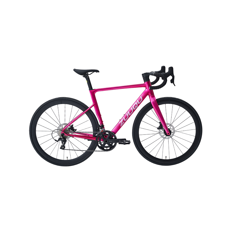 HYB-047 Rose Pink 700C legeringssykkel med 28c dekk