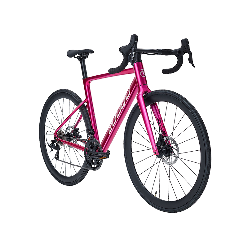 HYB-047 Rose Pink 700C legeringssykkel med 28c dekk